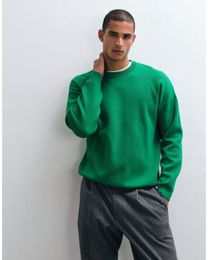 ASOS Oversized Compact Knitted Jumper - Green