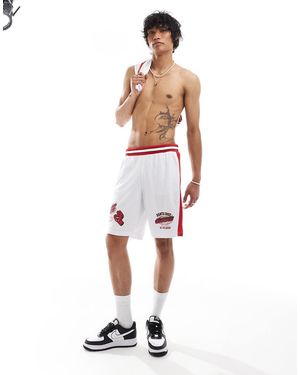 Santa Cruz Co-ord Mesh Basketball Shorts - White