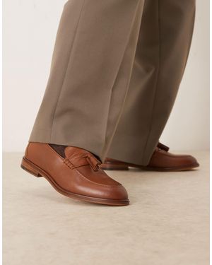 Walk London Putney Tassel Loafer - Blue