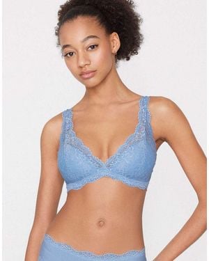Tezenis Havana Lace Triangle Bra - Blue