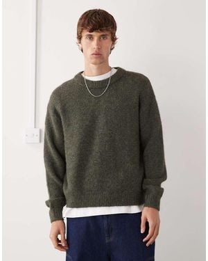 Weekday Wool Blend Jumper - Grey