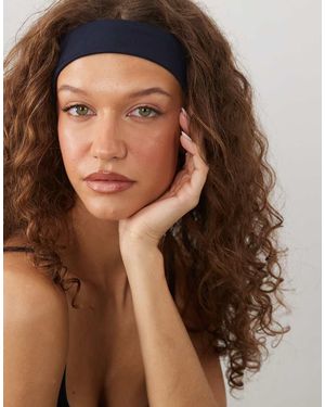 4505 Soft Touch Yoga Slim Headband - Blue