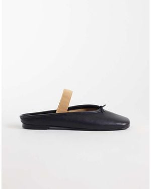 Tony Bianco City Sabot Bassi - Bianco