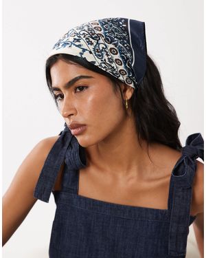 Mango – halstuch - Blau