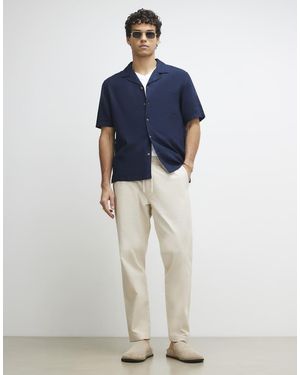 River Island Cream Slim Fit joggers - Blue