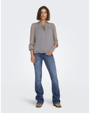 ONLY Flared Fit Jeans - Blue
