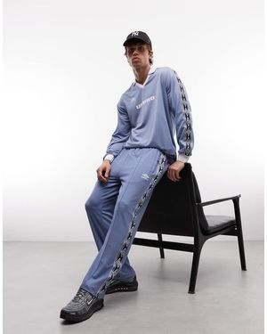 Umbro Pantalones De Chándal Azules Con Detalle De Cinta De