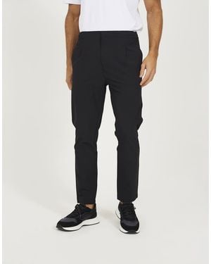 Brave Soul Elasticated Waist Chino Style Trousers - Black
