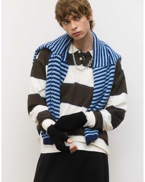 Pull&Bear – gestrickte basic-fäustlinge - Blau