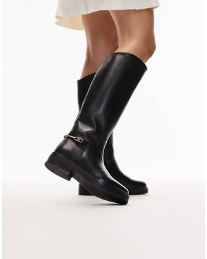 Tommy Hilfiger High Boots - Black