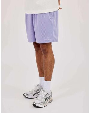 CERNUCCI Relaxed Mesh Logo Short - White