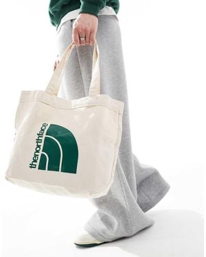 The North Face Half Dome Logo Tote Bag - White