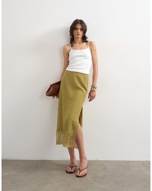 TOPSHOP – maxirock - Weiß