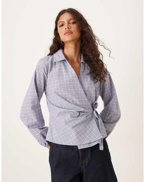 Jdy Tie Knot Shirt - Grey