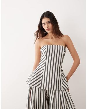 ARRANGE Bandeau Top Co-ord - White