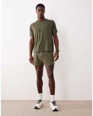 Abercrombie & Fitch Ypb Workout Shorts - Natural