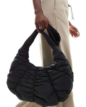 Glamorous Padded Shoulder Bag - Black