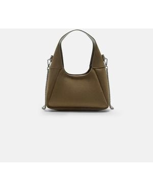 Stradivarius – schultertasche - Grün