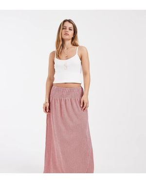 Only Petite Maxi Skirt - Pink
