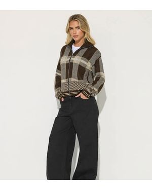 PixieGirl Petite Belt Tie Wide Leg Jeans - Black