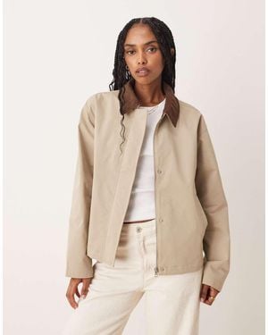 JJXX Workwear Barn Jacket - Natural