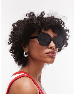 TOPSHOP Corfu - lunettes - Noir