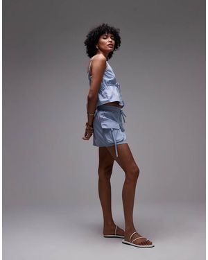 Rhythm Minifalda Cargo Dolly De - Azul