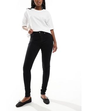 Dr. Denim Plenty Mid Waist Skinny Fit Jeans - Natural