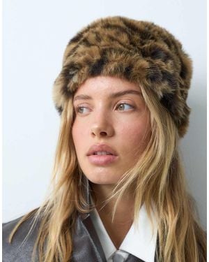 ASOS Cossack Hat - Natural