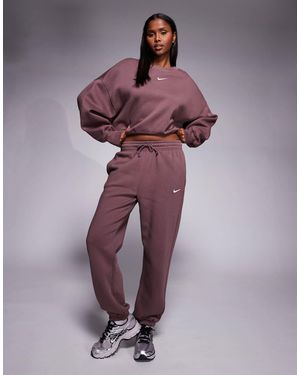 Nike Phoenix Fleece Sweatpants - Purple