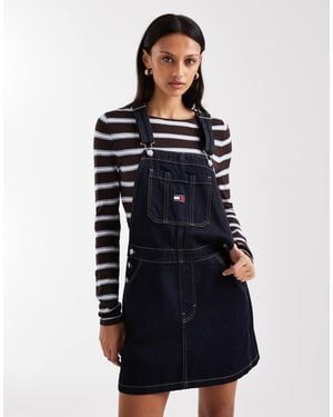 Tommy Hilfiger Dungaree Dress - Blue