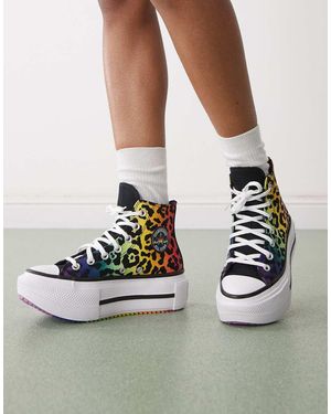 Converse Chuck Taylor Pride Lift Double Stack - Metallic