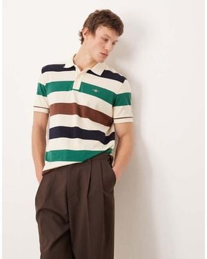 GANT Logo Polo Top - White