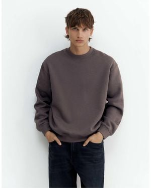 Pull&Bear Sweatshirt - Grau