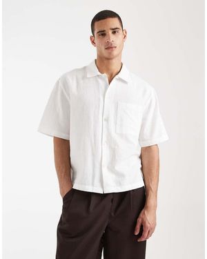 Cotton On Ventura Short Sleeve Shirt - White
