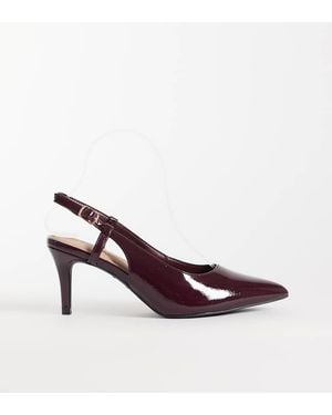 New Look Strappy Slingback Heel - Purple