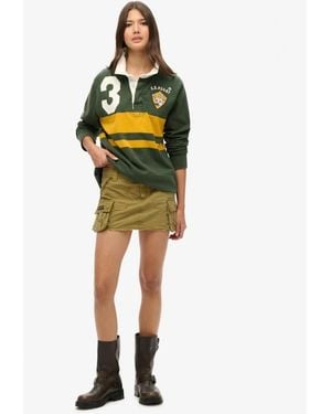 Superdry Utility Parachute Skirt - Yellow