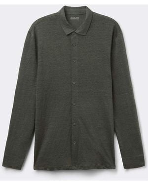 Intimissimi 100% Soft Linen Shirt - Grey