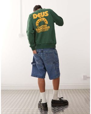 Deus Ex Machina Sudadera Con Estampado Gráfico Melodies De - Verde