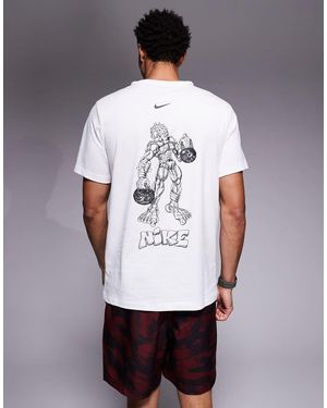 Nike Back Print Graphic T-Shirt - White