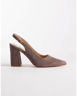 SEQWL Hogan Heeled Pumps - Brown