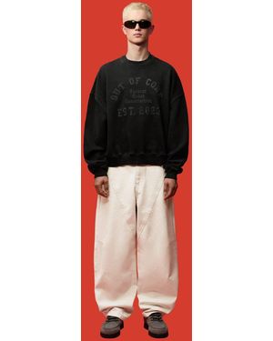 Bershka Baggy-jeans - Rot