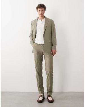 Mango Paris Super Slim Fit Trouser Co-ord - Natural
