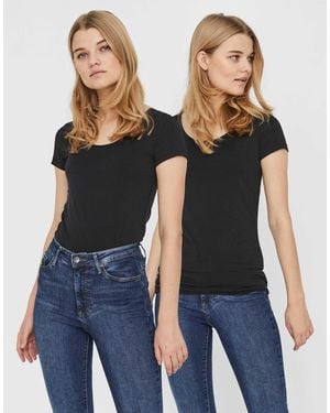 Vero Moda Top - Bleu