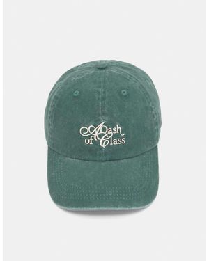 Pull&Bear Dash Of Class Cap - Green