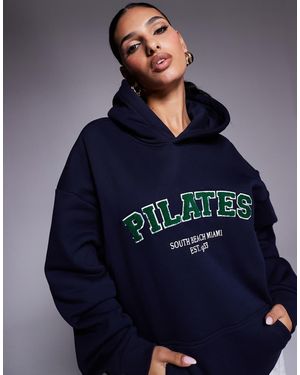 South Beach Pilates Hoodie - Blue