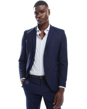 Jack & Jones – super-slim-fit-anzugjacke - Blau