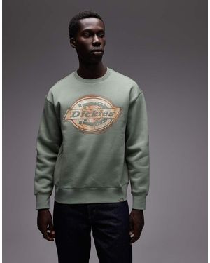 Dickies Apac Large Central Logo Sweatshirt - Grey
