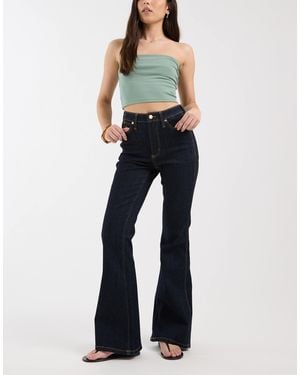 Wrangler X Lainey Wilson Flared Jeans - Blue