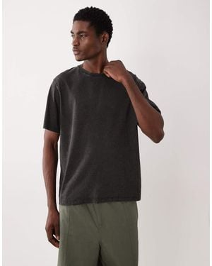 JJ Rebel Oversized Washed T-shirt - Black